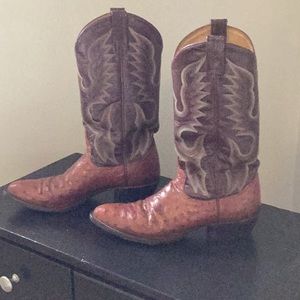 Tony Lama Ostrich Boots